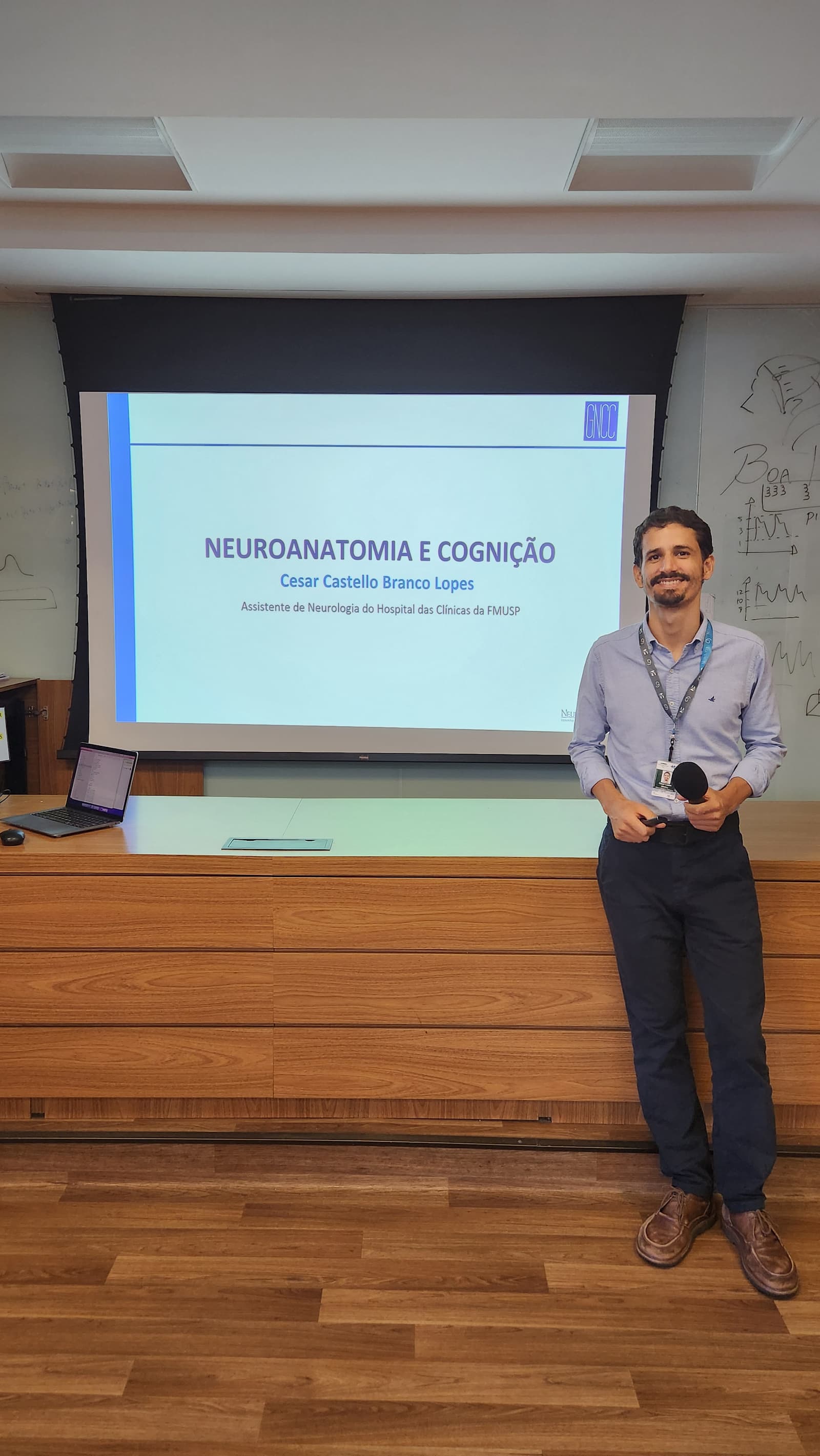 Aula para o Curso de Neuropsicologia da USP