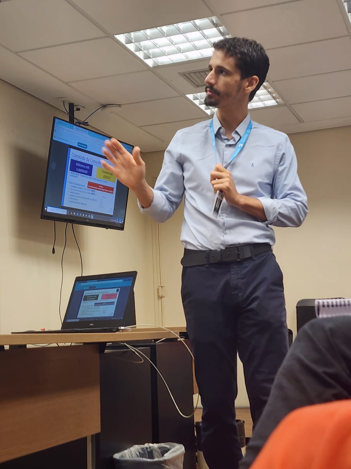 Aula para residentes de Geriatria — março de 2026