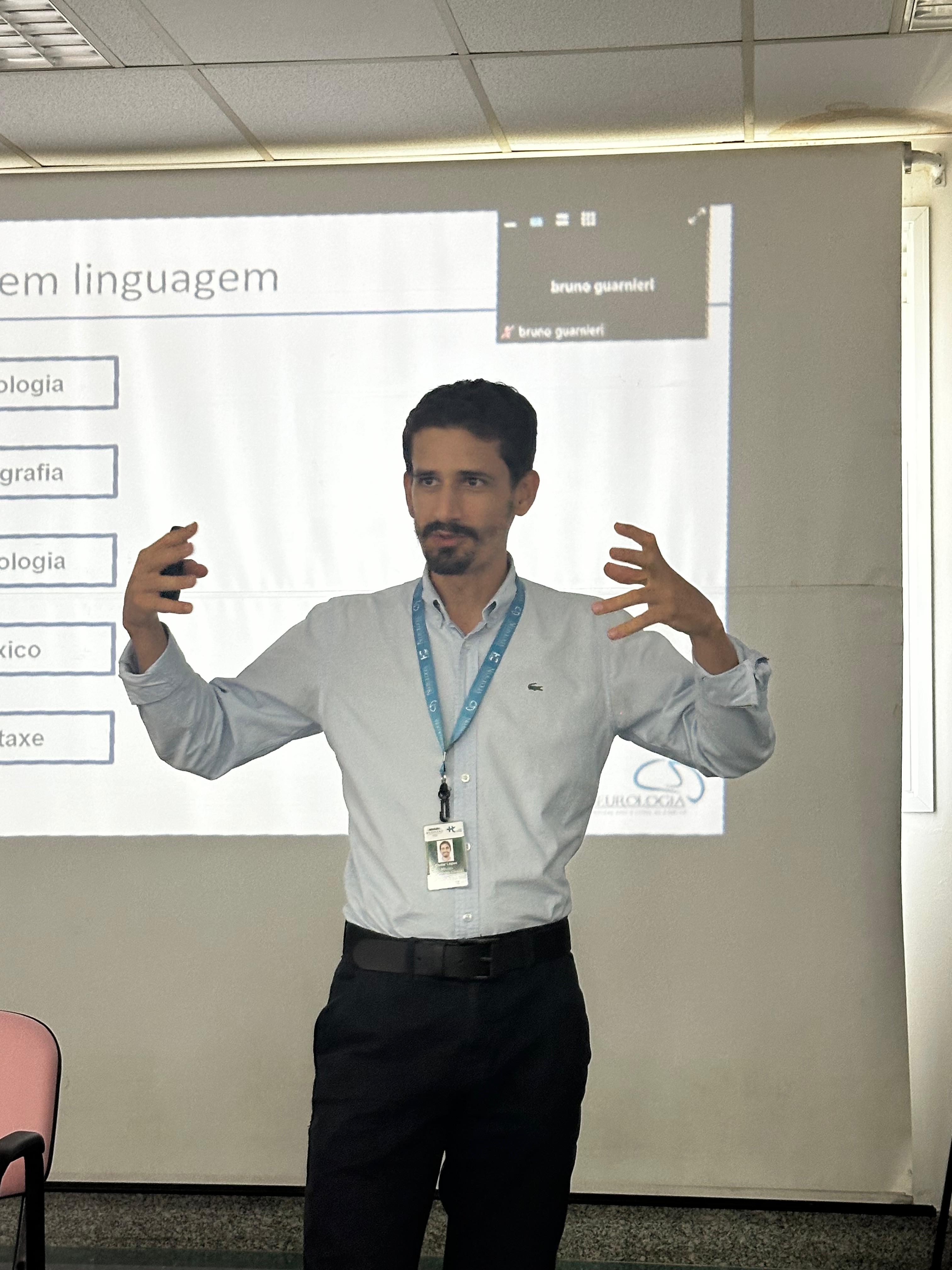 Aula no Instituto de Psiquiatria (IPq)