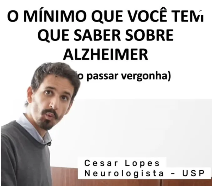 Publicação sobre o que é importante saber sobre doença de Alzheimer